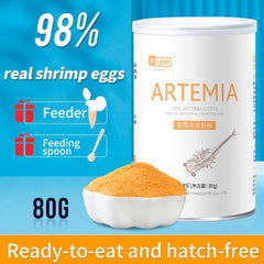 YEE High Quality Decapsulated Artemia Cysts Dry Fish Feed Ingredient Brine Shrimp Eggs for Aquaculture Hatchery