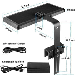 LED Light  BLACK - with APP 38W (30 TO 70 CM)