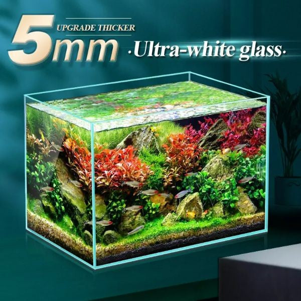 Crystal Clear Low Iron Aquarium 5 in 1 Tank