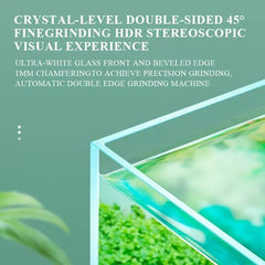 Crystal Clear Low Iron Aquarium 5 in 1 Tank