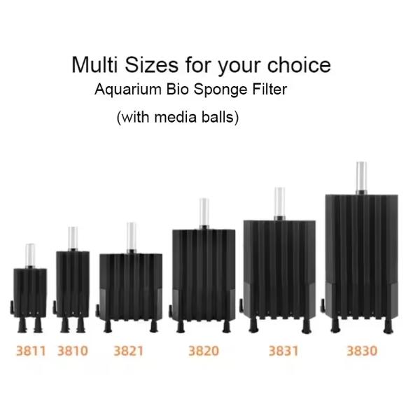 Biochemical Sponge Aquarium Filter (6 Sizes)