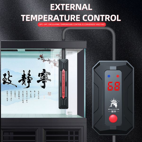 Upgraded Heater with HD LED Temperature Display - 300W/500W/1000W/1200W