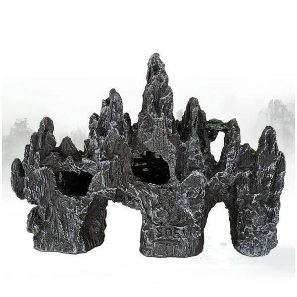Mountain View Aquarium Ornament Decoration 31cm