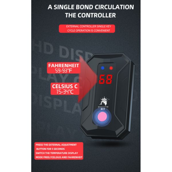 Upgraded Heater with HD LED Temperature Display - 300W/500W/1000W/1200W