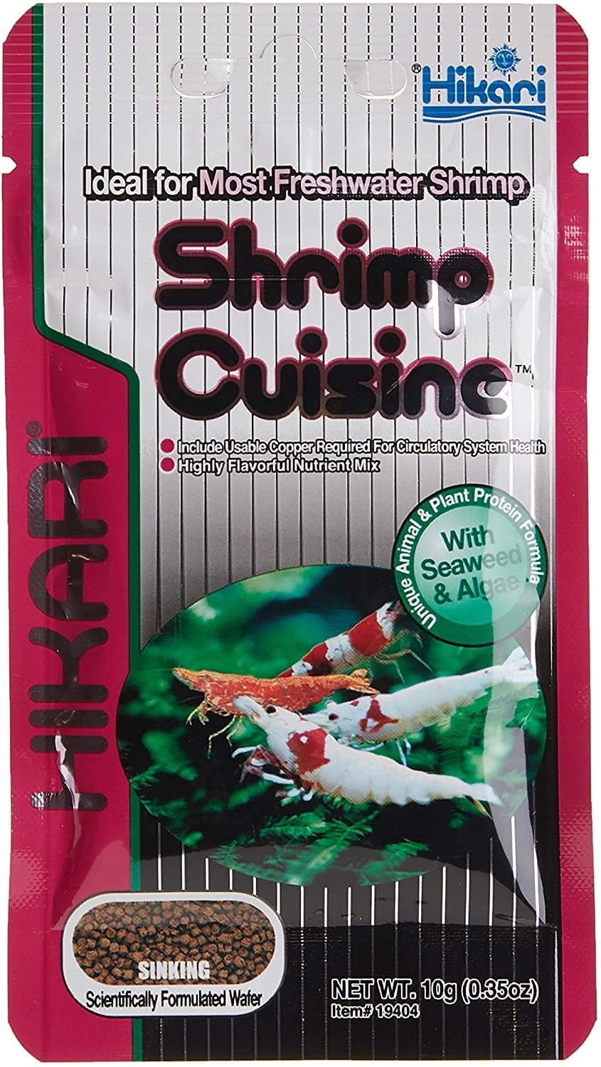 Hikari Tropical Shrimp Cuisine Highly Flavorful Nutrient Mix Fish Food -10 Grams
