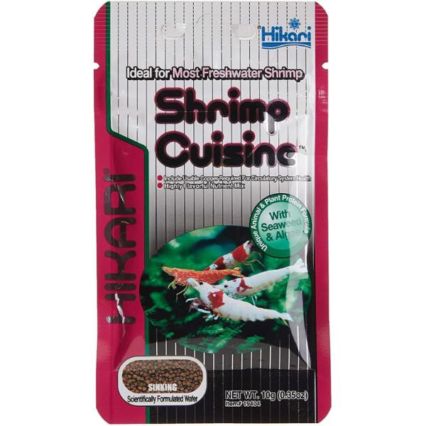 Hikari Tropical Shrimp Cuisine Highly Flavorful Nutrient Mix Fish Food -10 Grams