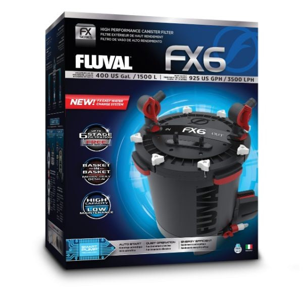Fluval High Performance Canister Filter FX4 and FX6