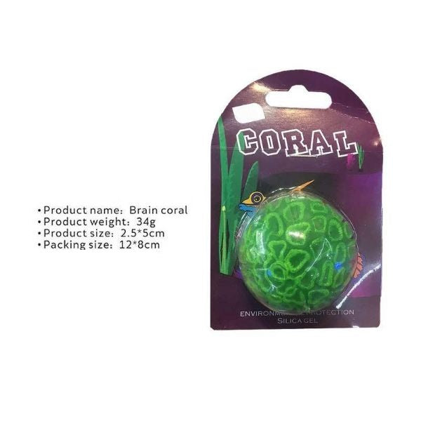Artificial Swimming Luminous Glowing Effect Coral Decoration 4 Colors