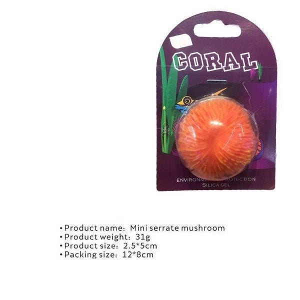 Artificial Swimming Luminous Glowing Effect Coral Decoration 4 Colors