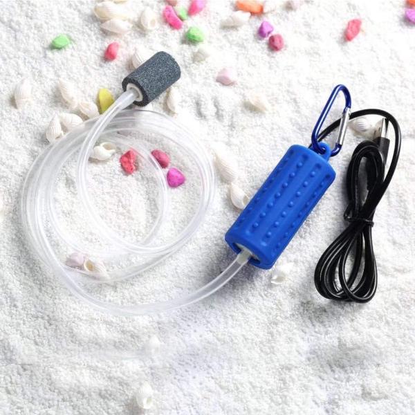Portable Mini USB Aquarium Fish Tank Oxygen Air Pump
