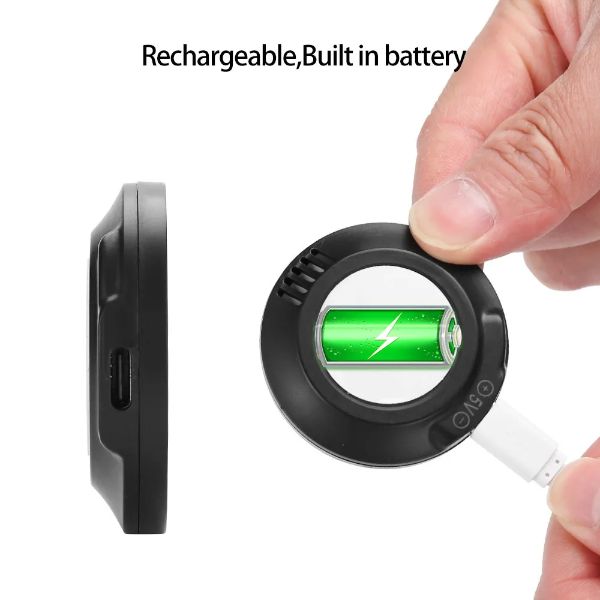 Rechargeable Digital Thermometer for Aquarium -9.9to50℃