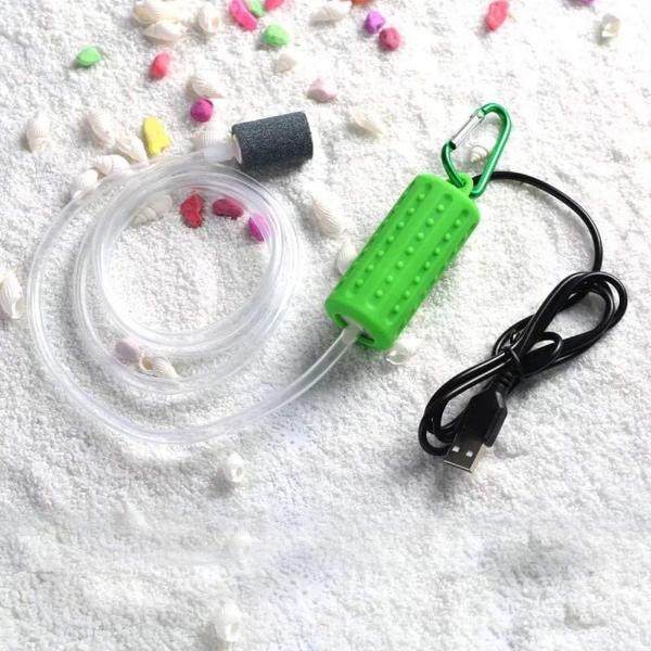 Portable Mini USB Aquarium Fish Tank Oxygen Air Pump