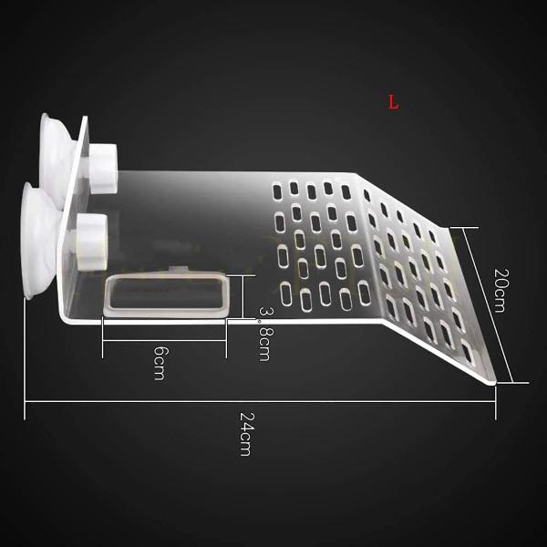 Turtle Floating Platform, Turtle Basking Platform Stand, Acrylic Terrace Turtle Bask Terrace Island Floating Basking Platform, Climb Terrarium Aquarium Tank