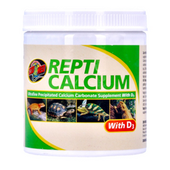 ZooMed Calcium with Vitamin D3 Reptile Food, 3-Ounce
