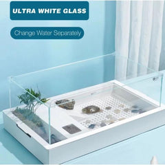 PREMIUM TURTLE TANK TA-600 Detached Ecological Ultra-White Tank