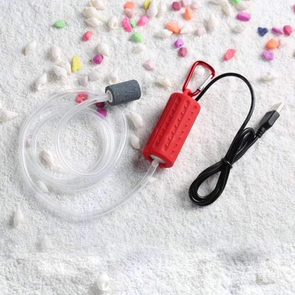 Portable Mini USB Aquarium Fish Tank Oxygen Air Pump