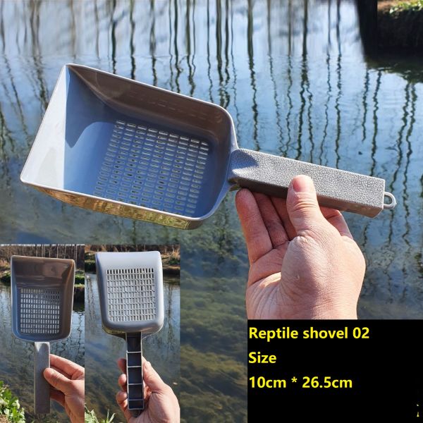 Reptile Sand Shovels Lizard Dung Sieves Excrement Cleaning Shovels