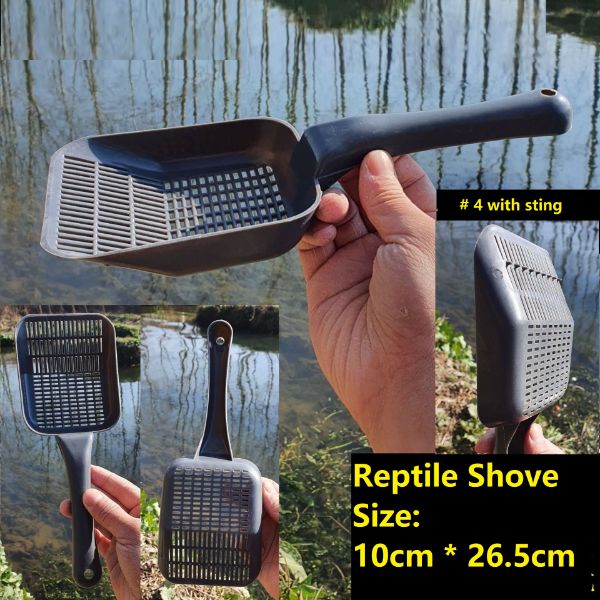 Reptile Sand Shovels Lizard Dung Sieves Excrement Cleaning Shovels