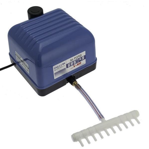 Hailea V-60 Super Silent Power Air Aquarium Pump