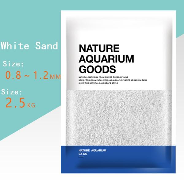 Natural Aquarium 2.5KG High Quality Sand for Freshwater 7 Types
