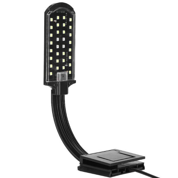 Ultra-Thin Aquarium Lamp 5W Clip Light LED Fish Tank 6MM Mini Thin Body